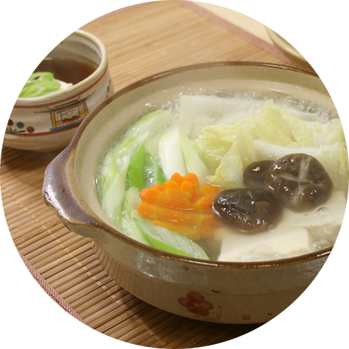 しゃぶしゃぶ鍋のつけダレ